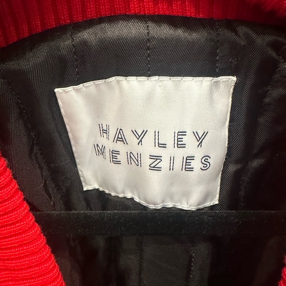 Hayley Menzies Bomber jacket in leopardess pink 🐆 - Picture 7 of 8